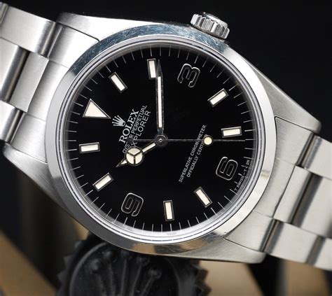 rolex explorer 114270 bandanstoss|Rolex 14270.